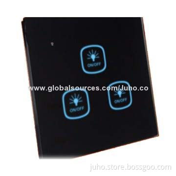 Luxury Crystal Glass Light Switch